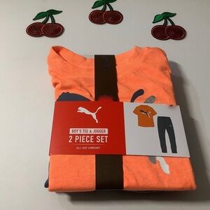 PUMA Boy’s (2 pc set) Tee & Jogger NWT